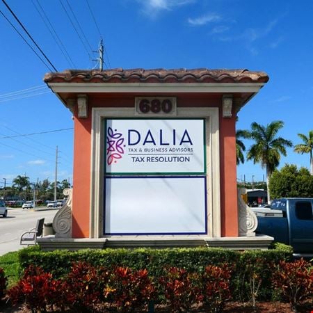 A look at 680 S Military Trl Office space for Rent in West Palm Beach