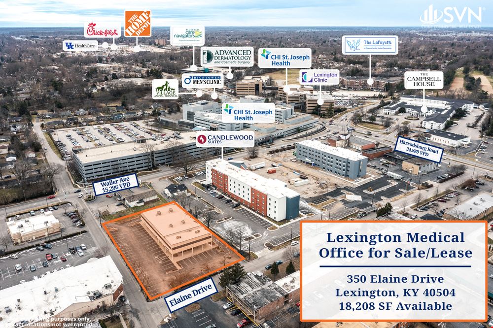 Free-Standing Office Near UK Campus For Sale or Lease