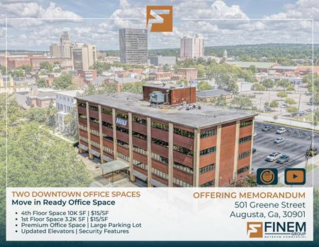 A look at Downtown Office Space commercial space in Augusta