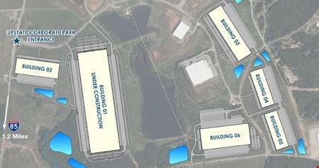 A look at Upstate Corporate Park commercial space in Cowpens