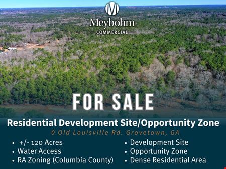 A look at +/- 120 Acres Development Site in Columbia County, GA commercial space in Grovetown