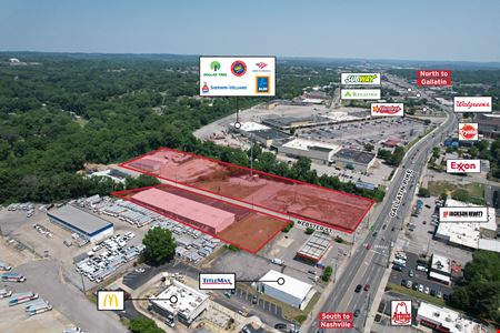 A look at Nashville: 3 Ind. Bldgs (30k SF) on 6.15 Acres FOR SALE at 108 W Webster Street with Traffic Light commercial space in Nashville