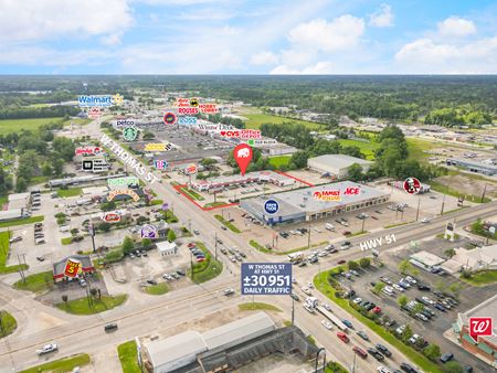 A look at Suites Available in Highly-Visible Hammond West Shopping Center commercial space in Hammond
