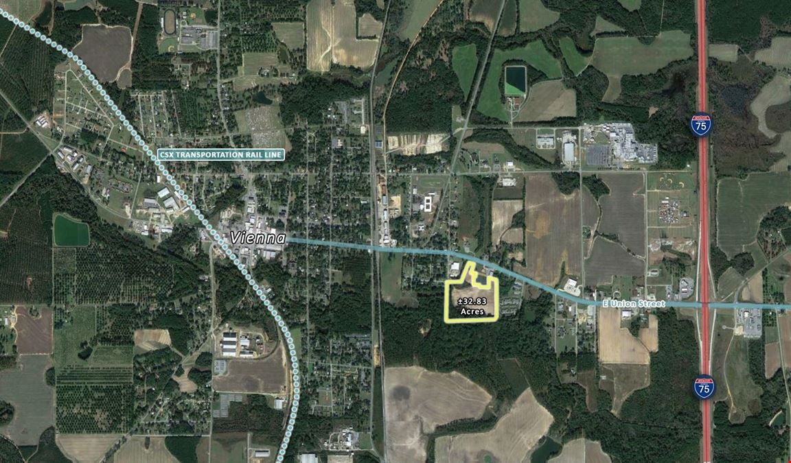 Industrial Land or Build-to-Suit off I-75 | ±32.83 Acres