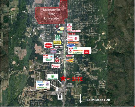 A look at +/- 1.15Ac  Pad Site - Jacksonville AL commercial space in Jacksonville