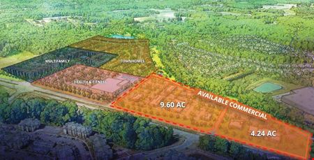 A look at Aura Wildwood commercial space in Holly Springs