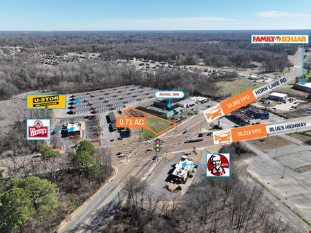 A look at $1 Auction – Signalized Hard Corner 0.71 AC Parcel | 30K VPD commercial space in Memphis