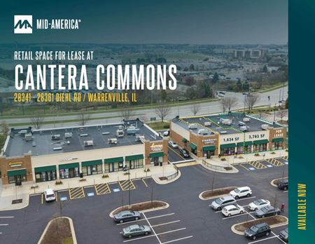 A look at Cantera Commons Retail space for Rent in Warrenville