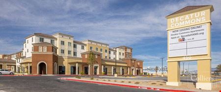 A look at Decatur Commons Commercial space for Rent in Las Vegas