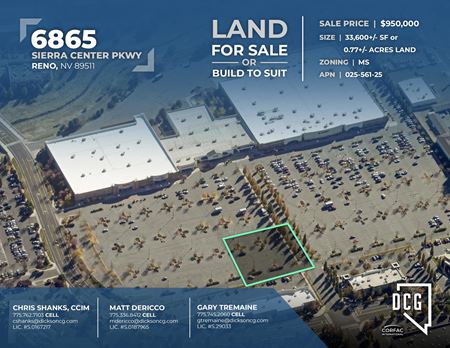 A look at 6865 Sierra Center Pkwy commercial space in Reno