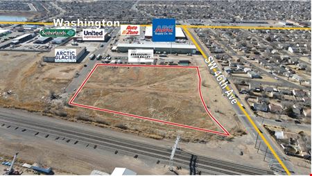 A look at 46th just East of Washington commercial space in Amarillo