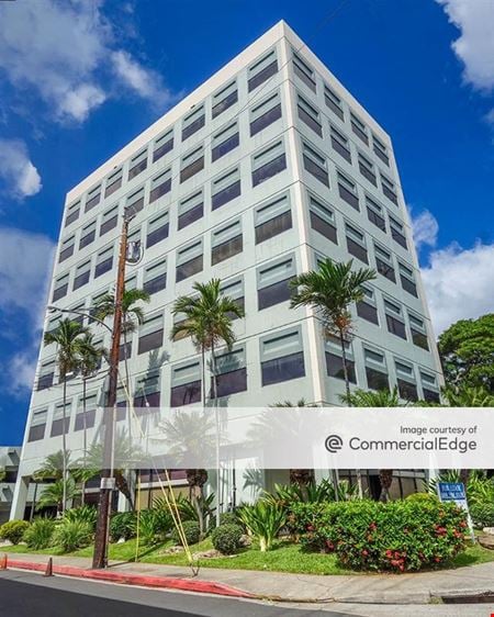 A look at Liliha Professional Building Office space for Rent in Honolulu