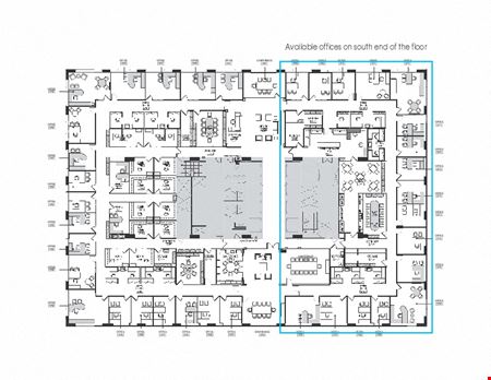 A look at Citigroup Center Sublease, space sharing for 5 to 17 attorneys, Class A, Downtown Miami Commercial space for Rent in Miami