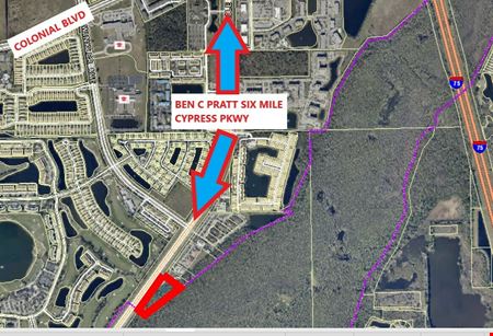 A look at Desirable 3.82 acre Parcel on Ben C Pratt/Six Mile Cypress Parkway commercial space in Fort Myers