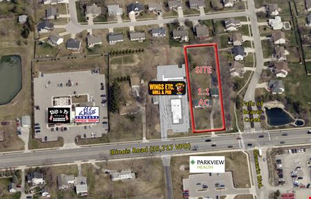 A look at Illinois Road Outlot commercial space in Fort Wayne