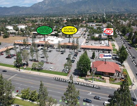 A look at ±21,500 SF - ±23,200 SF Available for Lease Retail space for Rent in Rancho Cucamonga