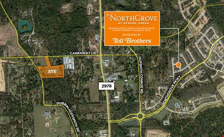 A look at 9.851 Acres Dobbin Hufsmith Rd commercial space in Magnolia