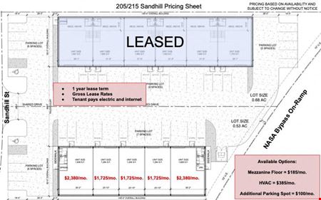A look at 215 Sandhill commercial space in Webster