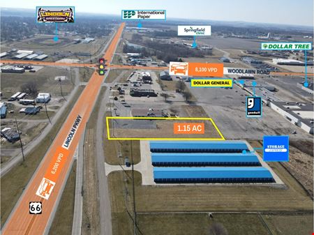 A look at $1 Auction – 1.15 AC Outparcel Off I-55 | Central Illinois commercial space in Lincoln