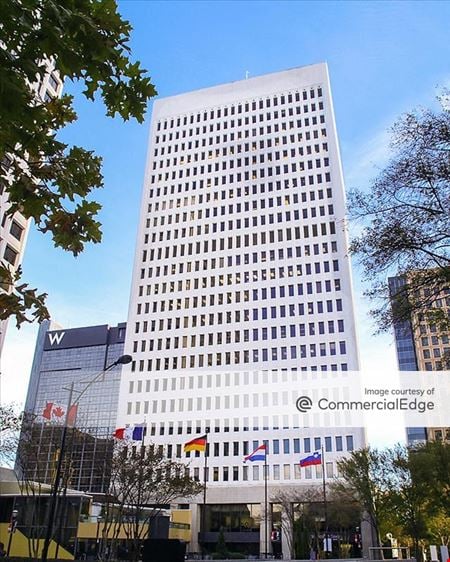 A look at 100 Colony Square Office space for Rent in Atlanta