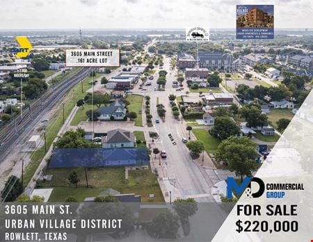 A look at Commercial Lot in Urban Village Downtown Rowlett For Sale commercial space in Rowlett