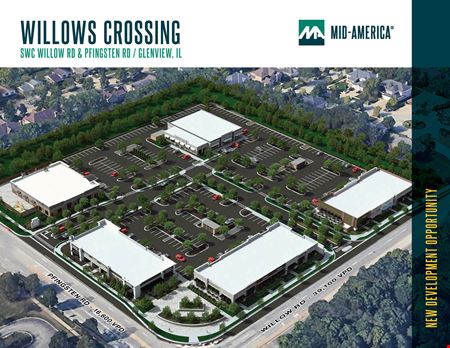 A look at Willows Crossing commercial space in Glenview