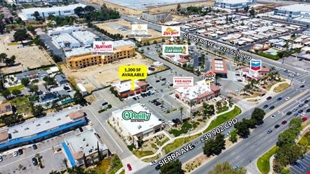 A look at Sierra Square commercial space in Fontana