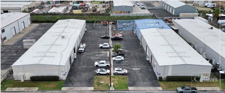 4,500 sq. ft. | Multi-Tenant Office/Warehouse Space Available