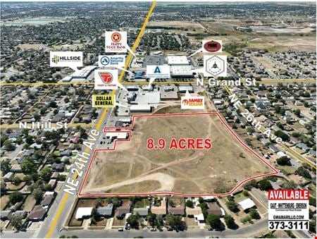 A look at NE 24th Land commercial space in Amarillo