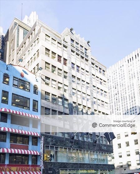 A look at 608 Fifth Avenue Office space for Rent in New York
