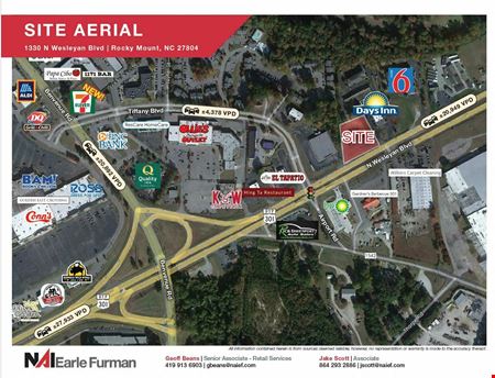 A look at Retail Development Opportunity commercial space in Rocky Mount