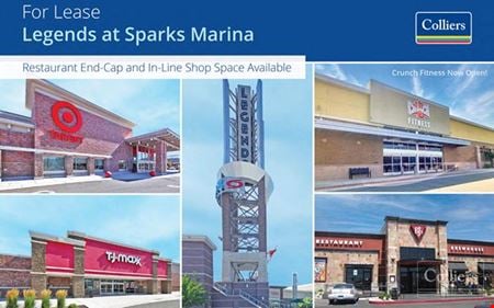 A look at LEGENDS AT SPARKS MARINA Retail space for Rent in Sparks