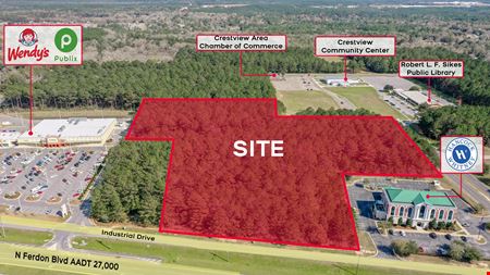 A look at Grocery Anchored Retail Pads commercial space in Crestview