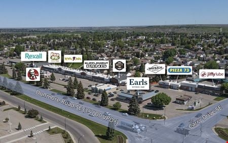 A look at Carry Plaza commercial space in Medicine Hat
