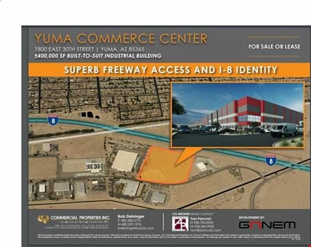 A look at Yuma Commerce Center commercial space in Yuma