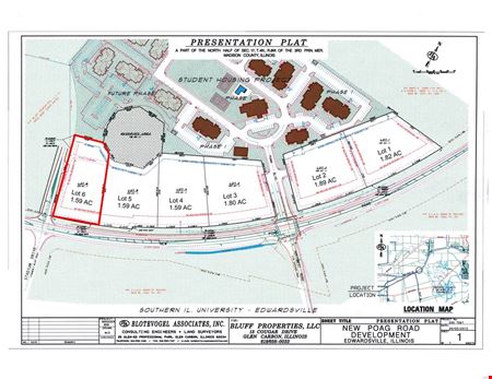 A look at 0 NE New Poag Road - Lot 6 NE, Edwardsville, IL, 62025 commercial space in Edwardsville