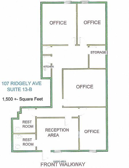 A look at 107 Ridgley Ave Commercial space for Rent in Annapolis