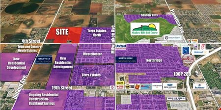 A look at NEC of 4th Street &amp; Upland Avenue  Commercial space for Sale in Lubbock