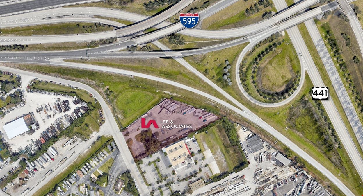 1-2 Acres of Fully Paved Storage and Parking Fronting I-595 & SR-441
