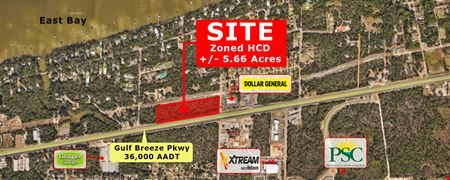 A look at HCD Zoned Vacant Land in Gulf Breeze, FL commercial space in Gulf Breeze