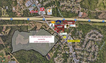 A look at Hwy 9 & Sloan Garden Rd commercial space in Boiling Springs