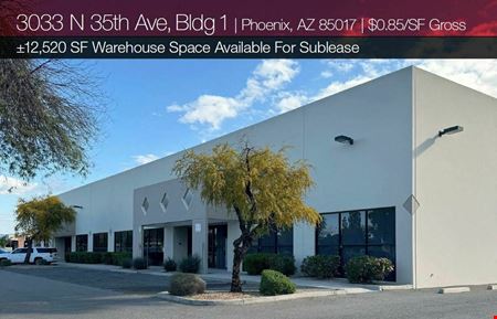 A look at 3033 North 35th Ave - Bldg 1  commercial space in Phoenix