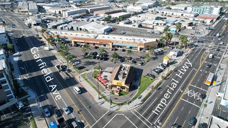 A look at Imperial & Garfield Retail space for Rent in South Gate