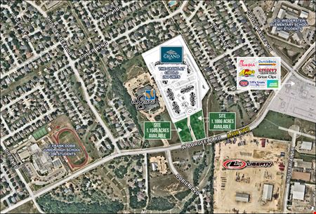 A look at Grand at Cibolo Pad Sites commercial space in Cibolo