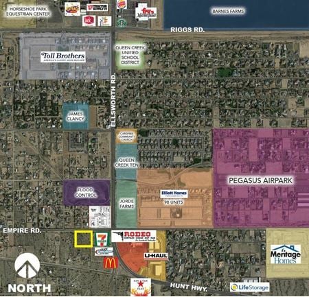 A look at SSWC Ellsworth Rd & Empire Blvd commercial space in Queen Creek