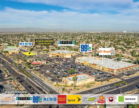 A look at DESERT SKY PALMS Retail space for Rent in Phoenix