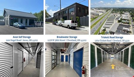 A look at Desirable three property self storage portfolio in Northeast Ohio commercial space in Avon