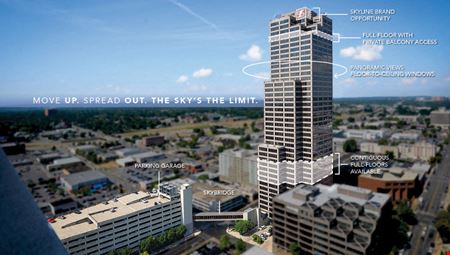 A look at Simmons Tower - Contiguous Floor Office Space Office space for Rent in Little Rock
