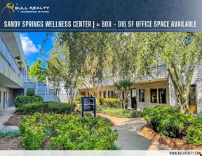 Sandy Springs Wellness Center | ± 808 - 916 SF Office Space Available