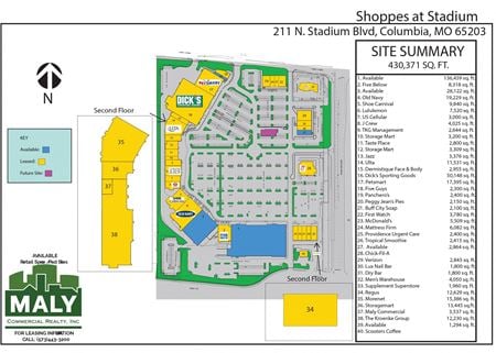 A look at Shoppes At Stadium - Unit 27 Retail space for Rent in Columbia